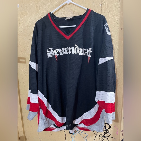 Sevendust alpha rare hockey jersey - Picture 1 of 3